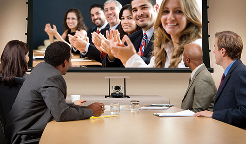 Organize a weekly video conference