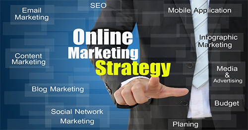 Online marketing strategies are excellent